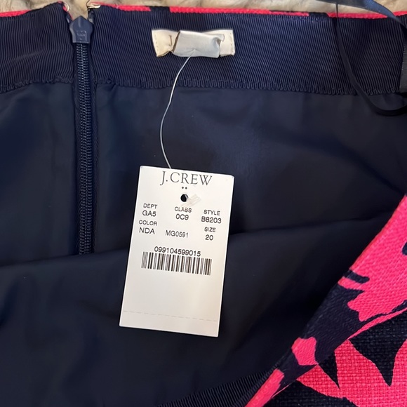 J CREW Pencil Skirt - size 20 - NWT - Picture 3 of 10